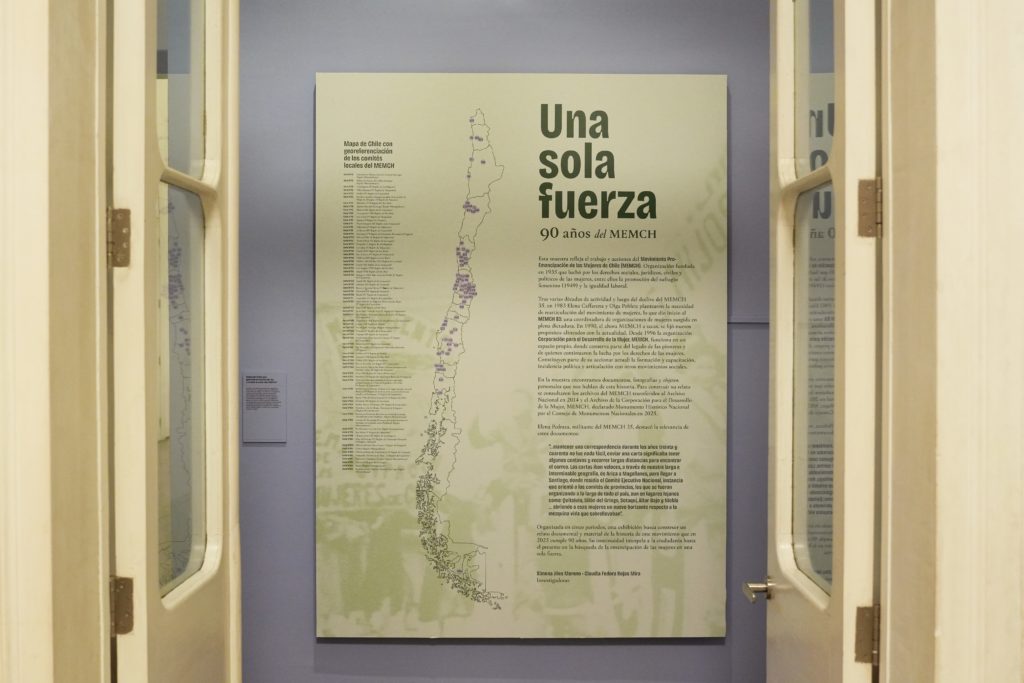 Actividad de cierre «Una sola fuerza: 90 años del MEMCH»